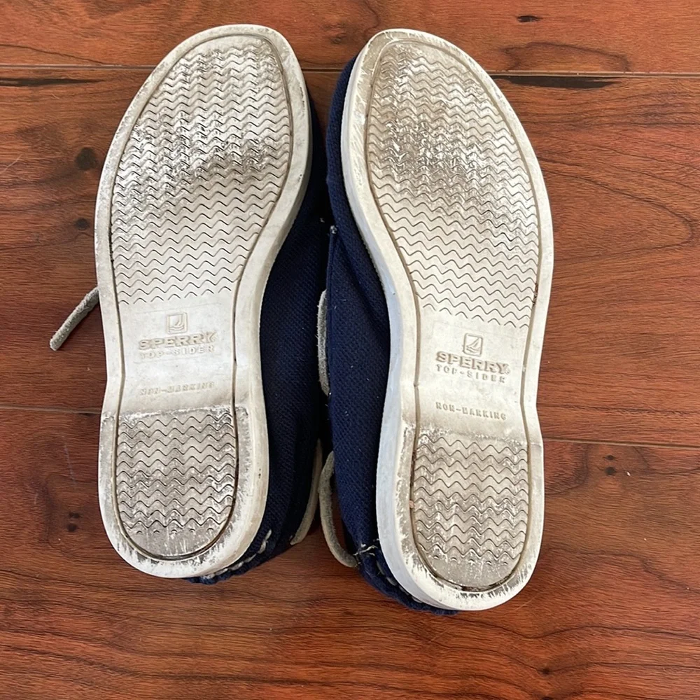 Sperry Top-Sider Navy Blue Kids 12M Loafers Moccasins Shoes